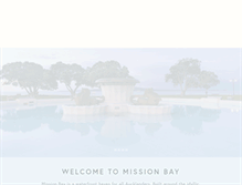 Tablet Screenshot of missionbay.co.nz